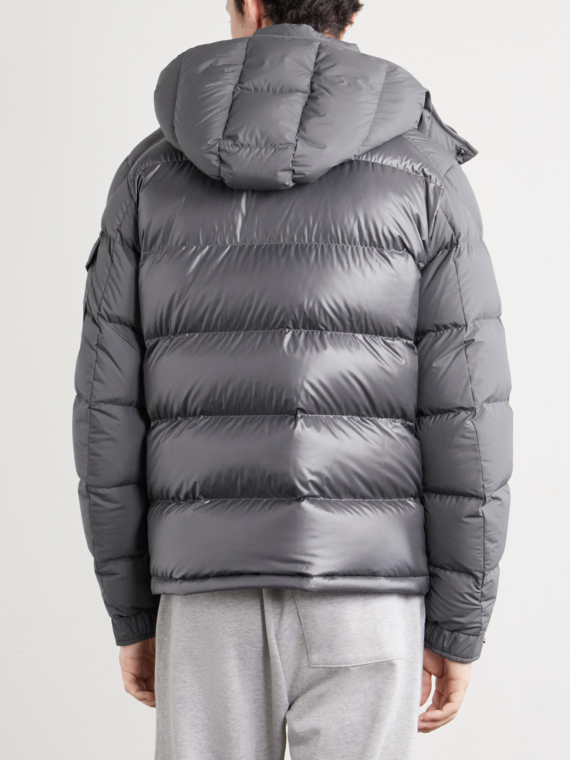 Maya Hooded Quilted Shell Down Jacket