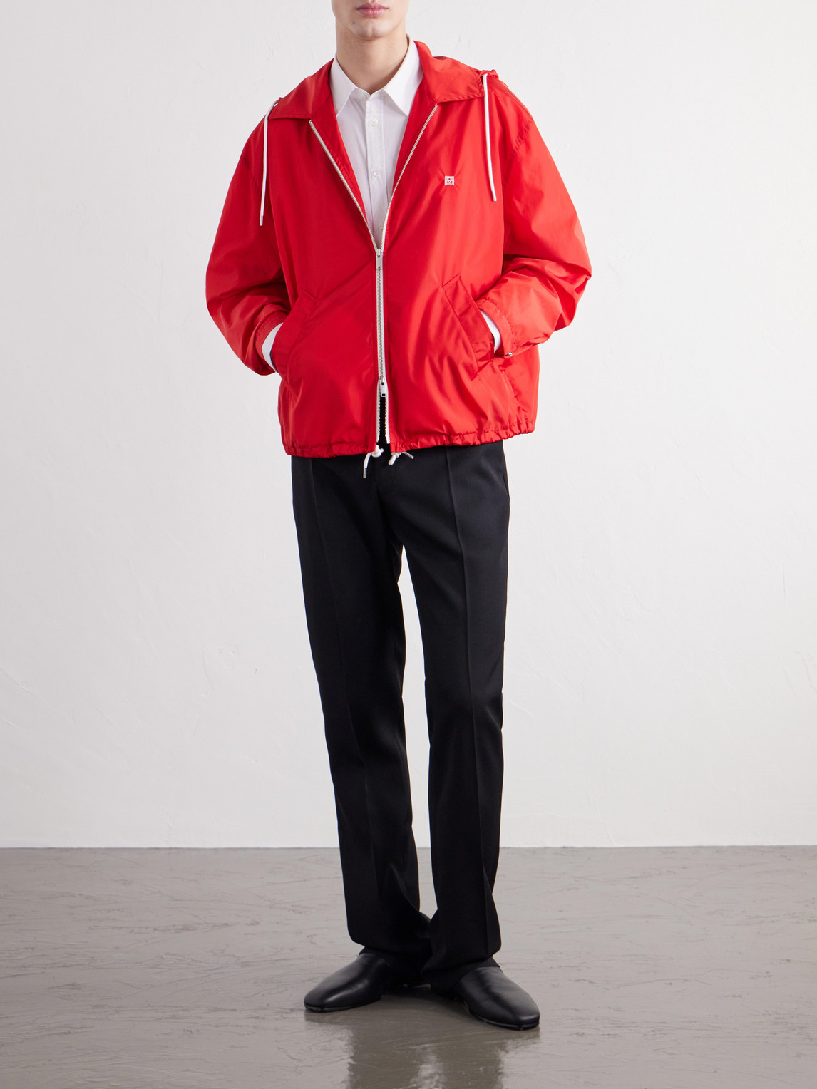 Shell Hooded Jacket