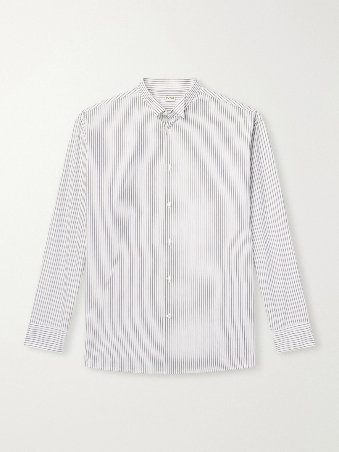 Striped Cotton-Poplin Shirt