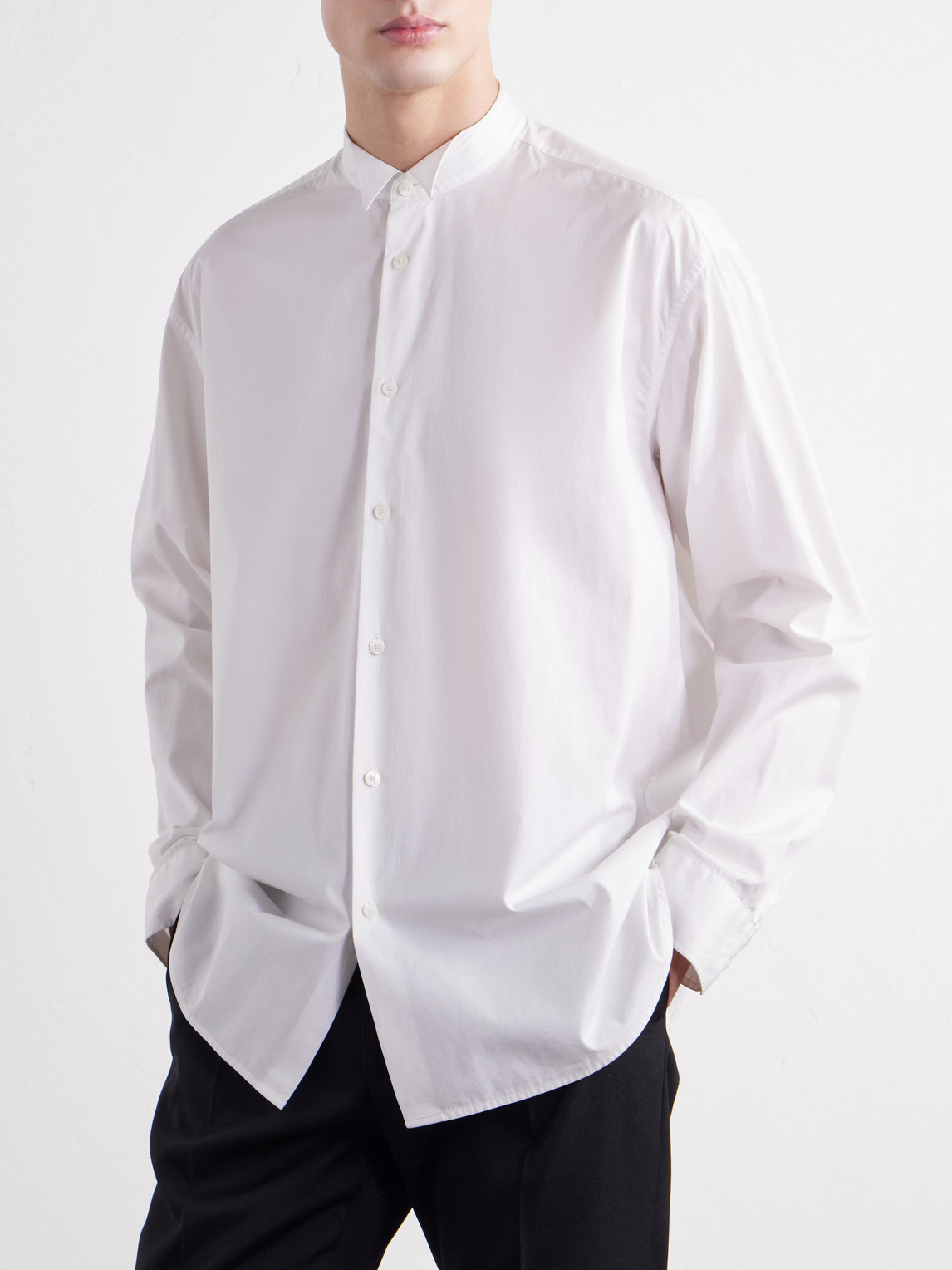 Relaxed Cotton-Poplin Shirt