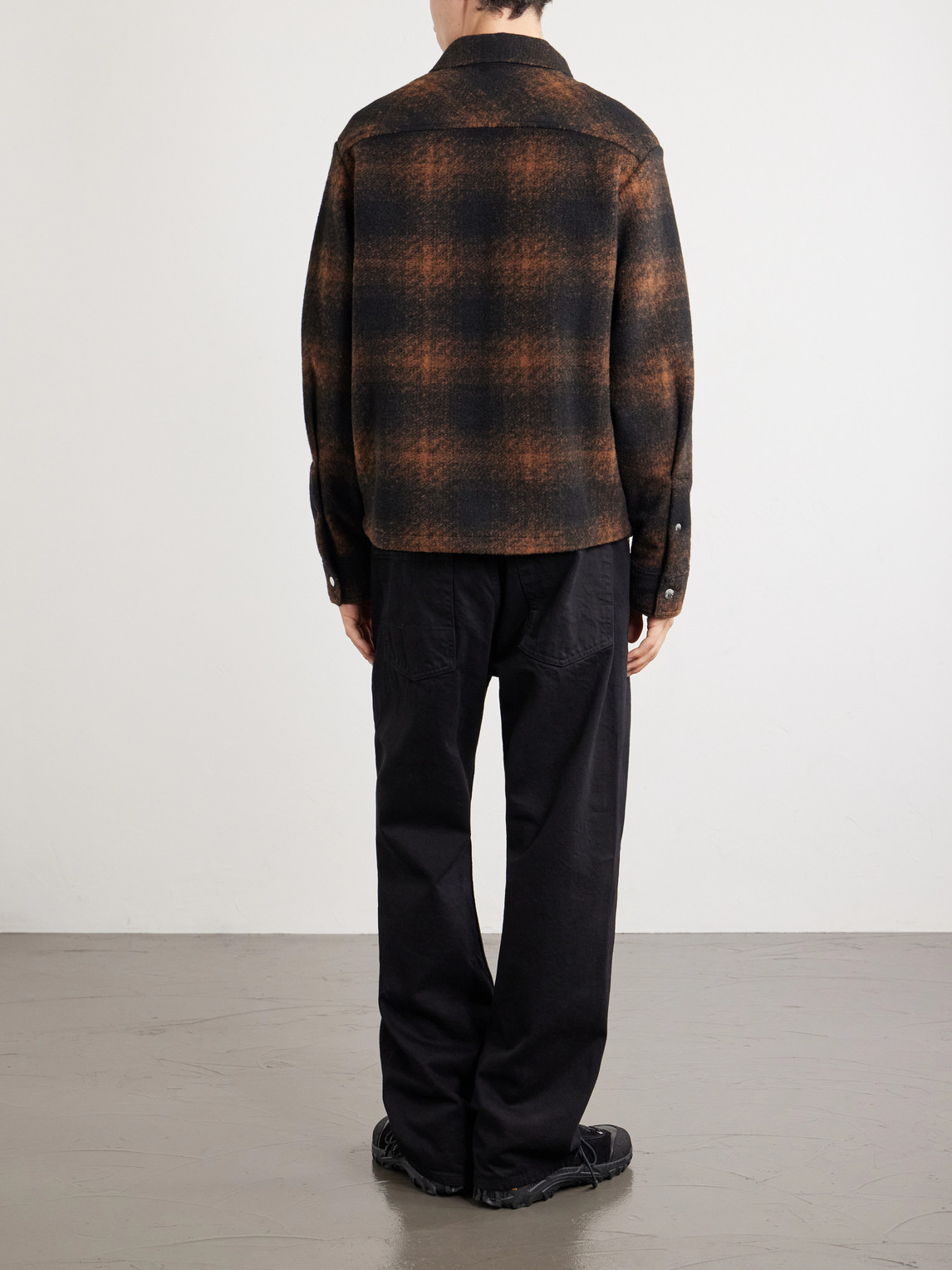 Checked Flannel Overshirt