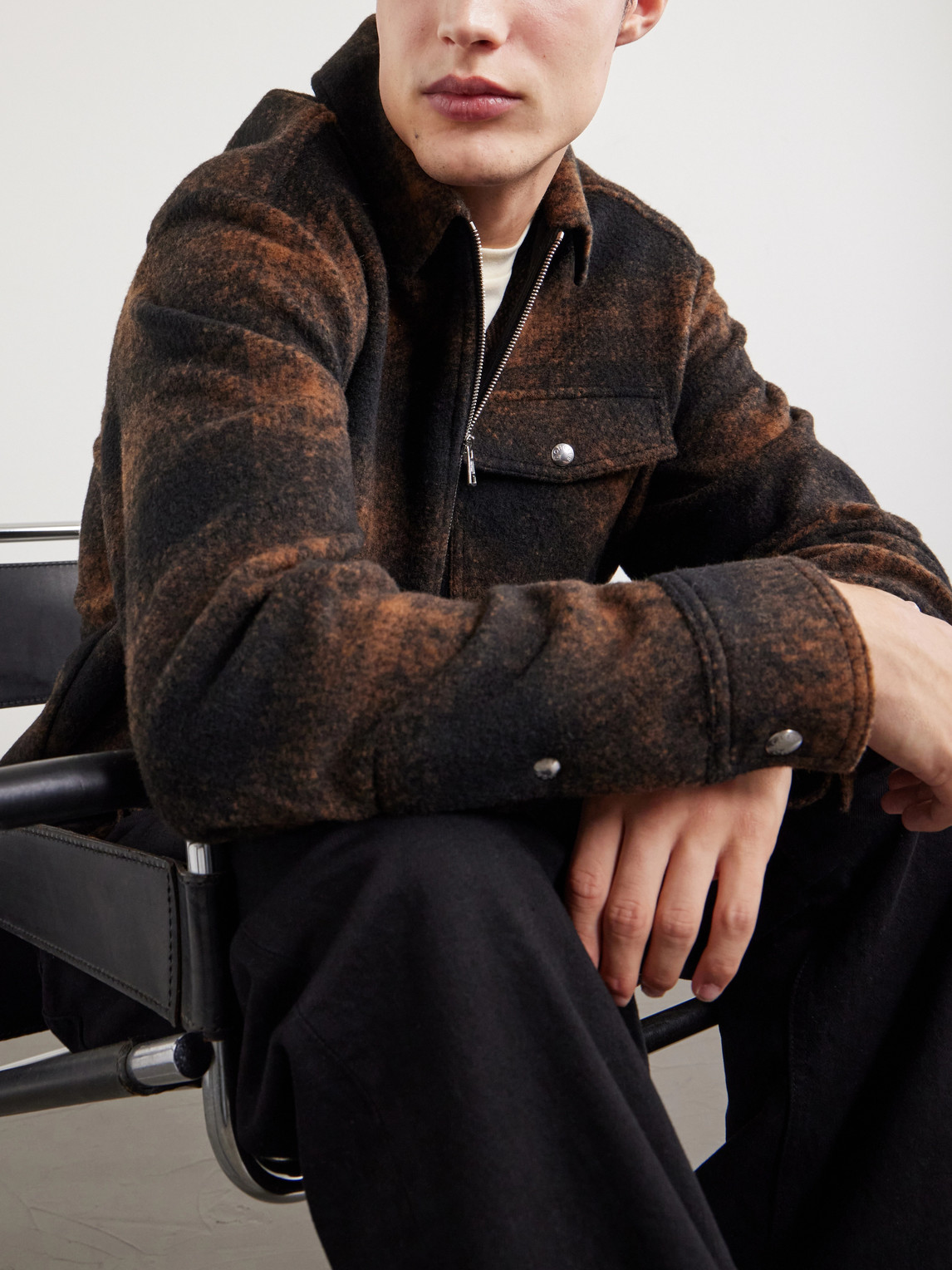 Checked Flannel Overshirt