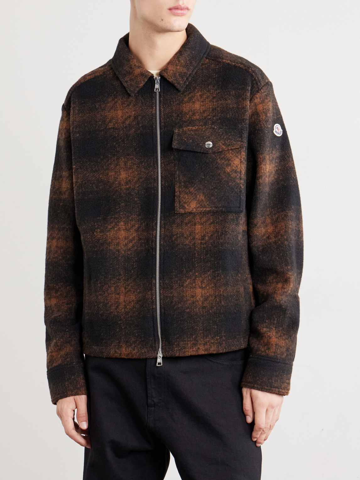 Checked Flannel Overshirt