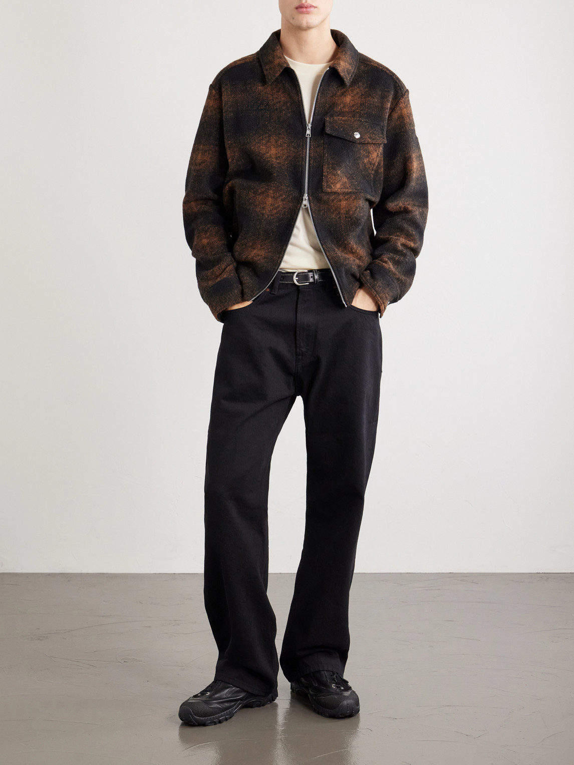Checked Flannel Overshirt