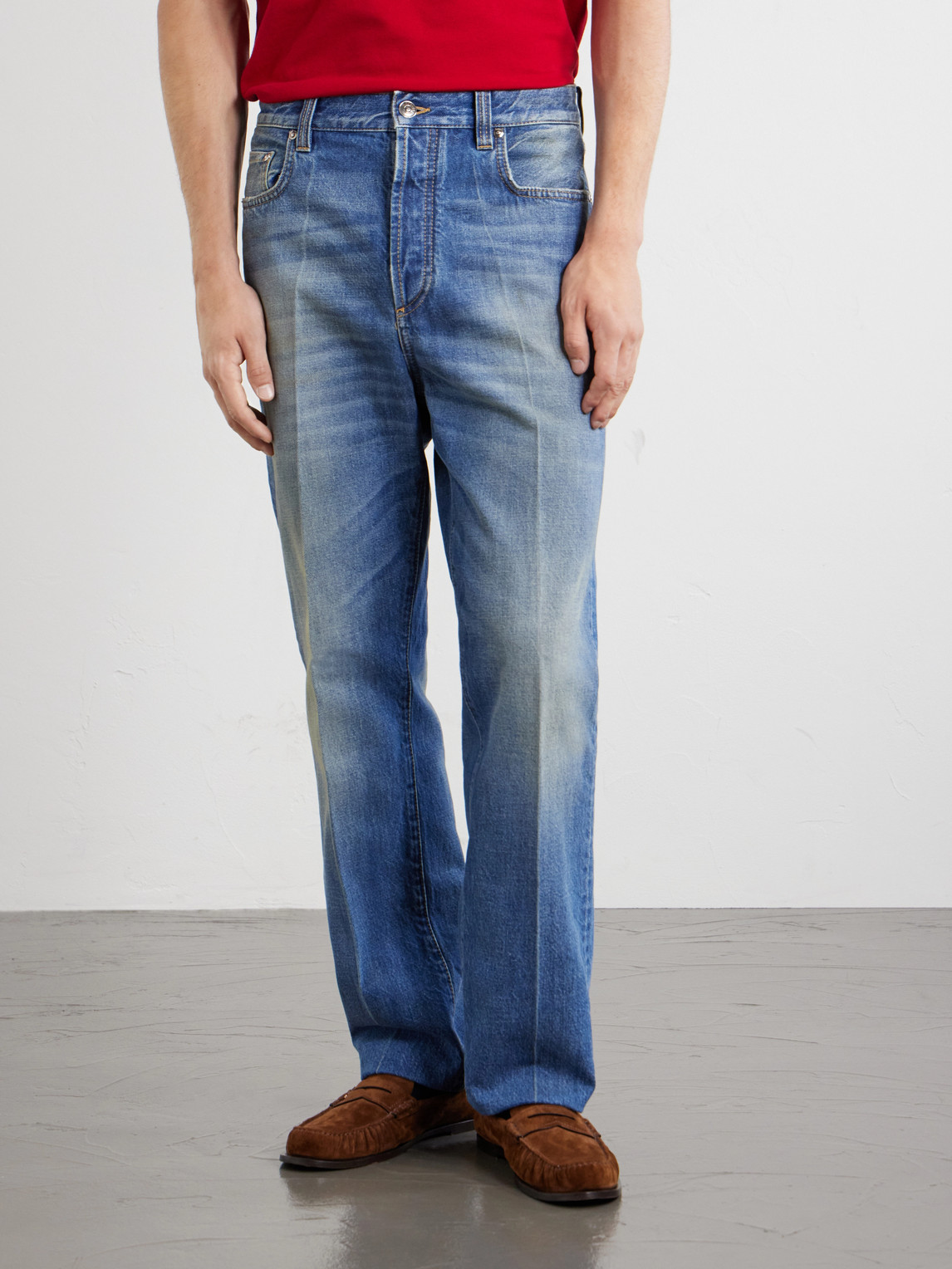 Straight-Leg Jeans