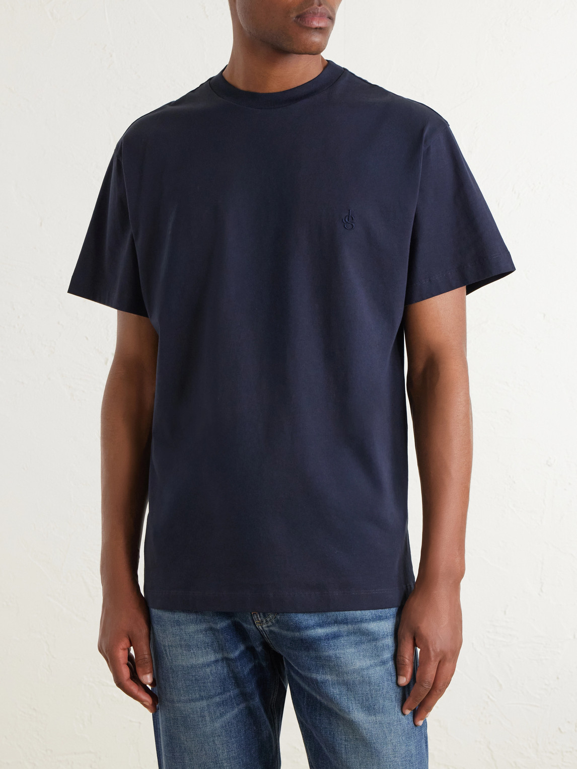 Three-Pack Logo-Appliquéd Cotton-Jersey T-Shirts