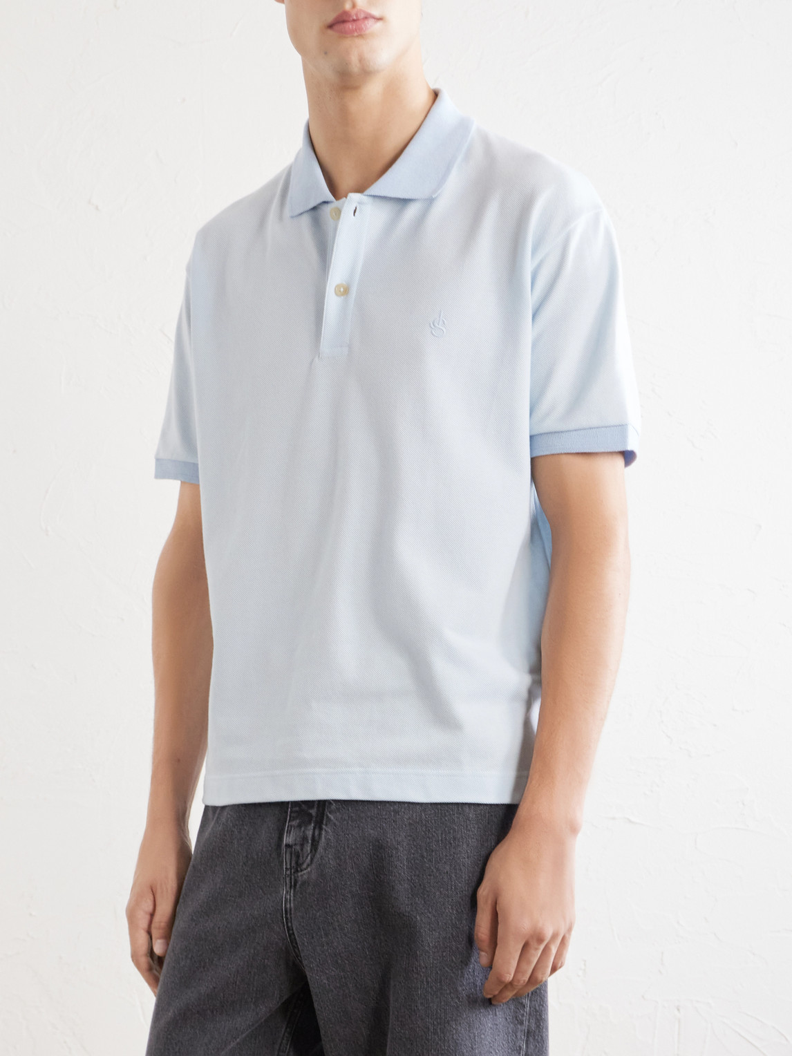 Logo-Embroidered Cotton-Piqué Polo Shirt