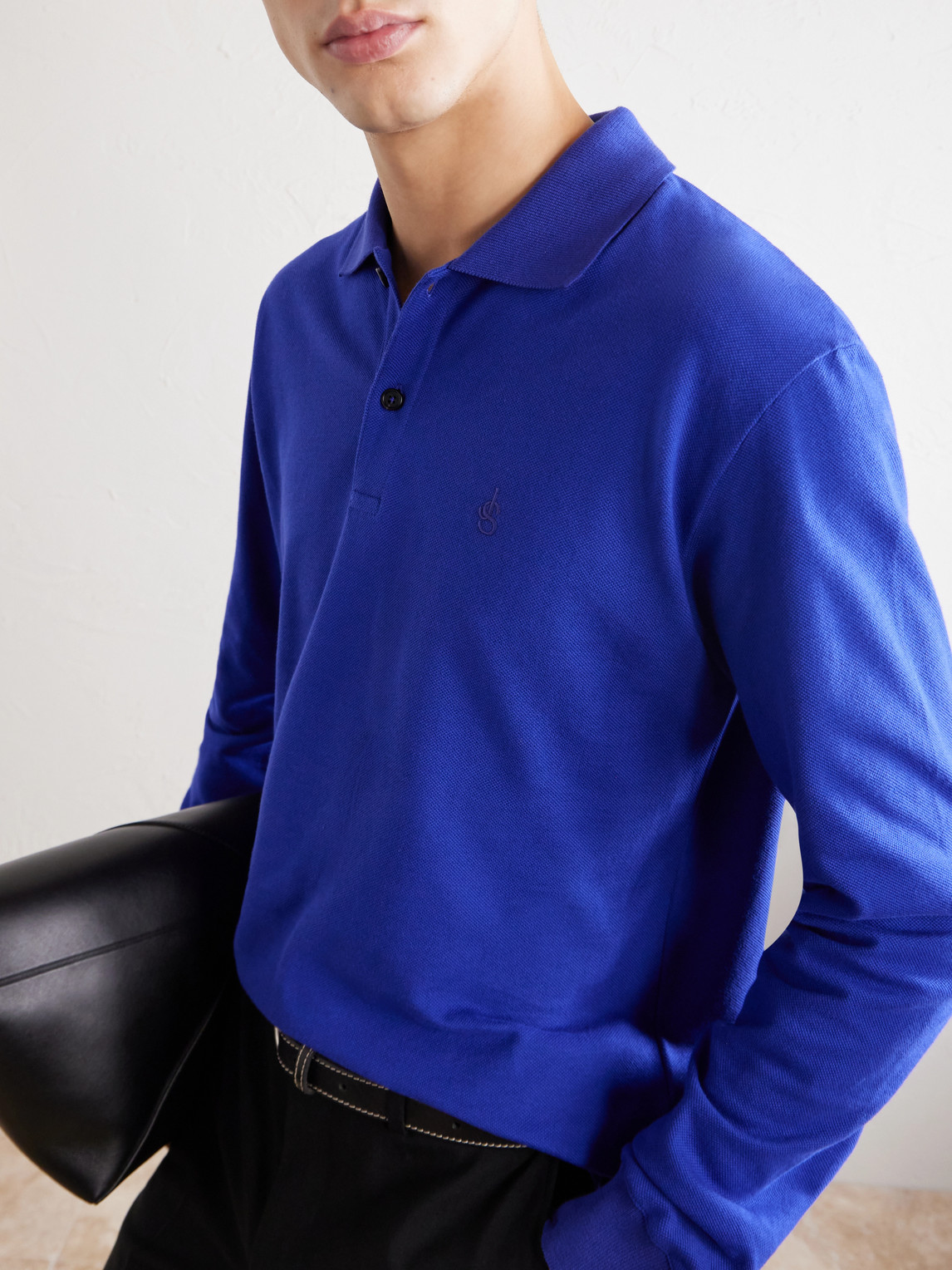 Logo-Embroidered Cotton-Piqué Polo Shirt