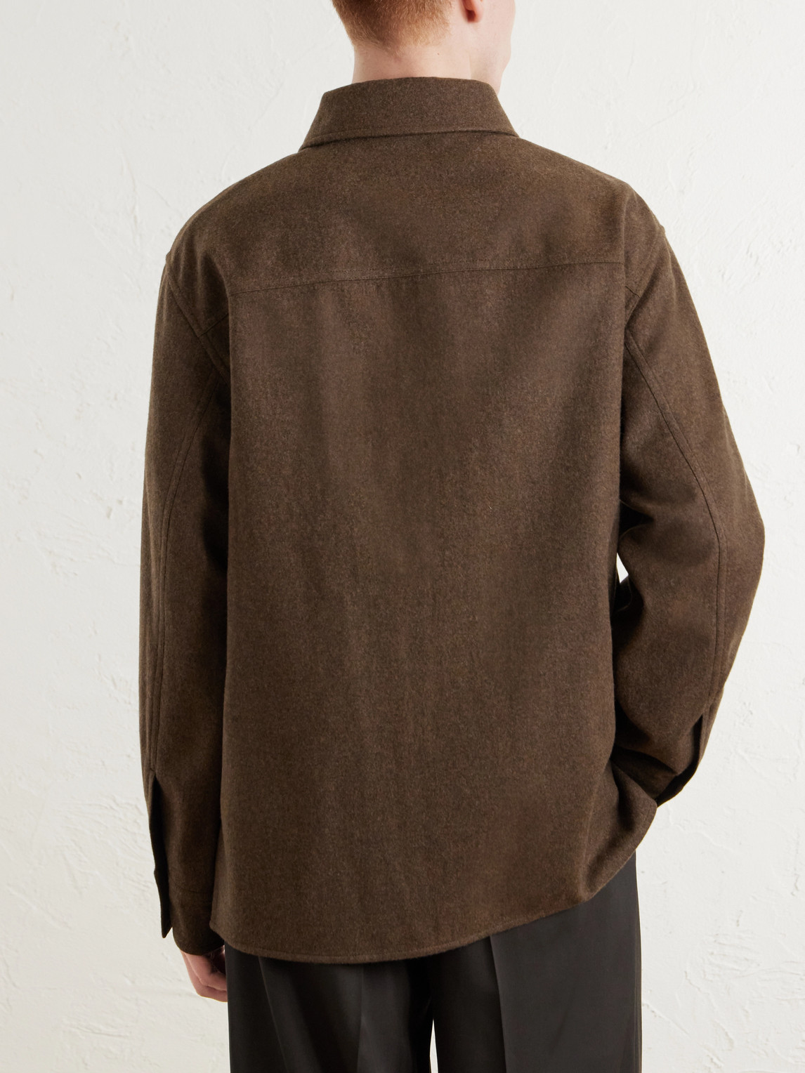 Virgin Wool Overshirt