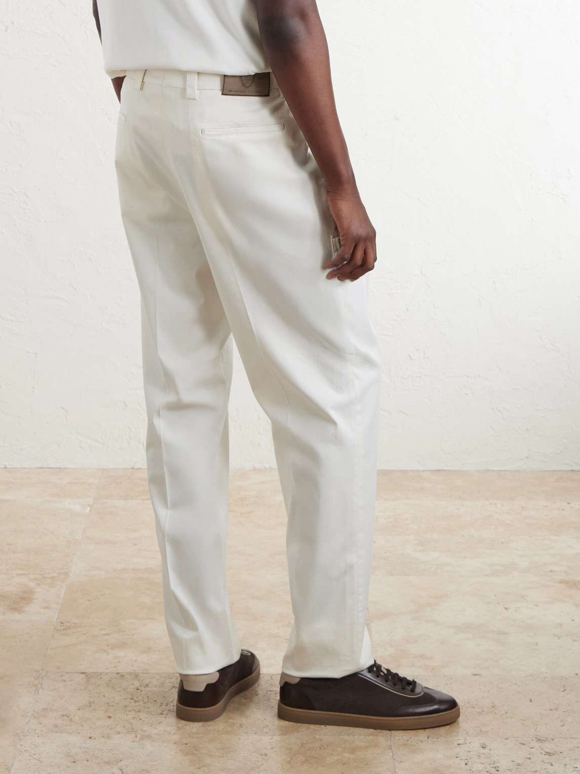 Straight-Leg Cotton-Blend Golf Trousers
