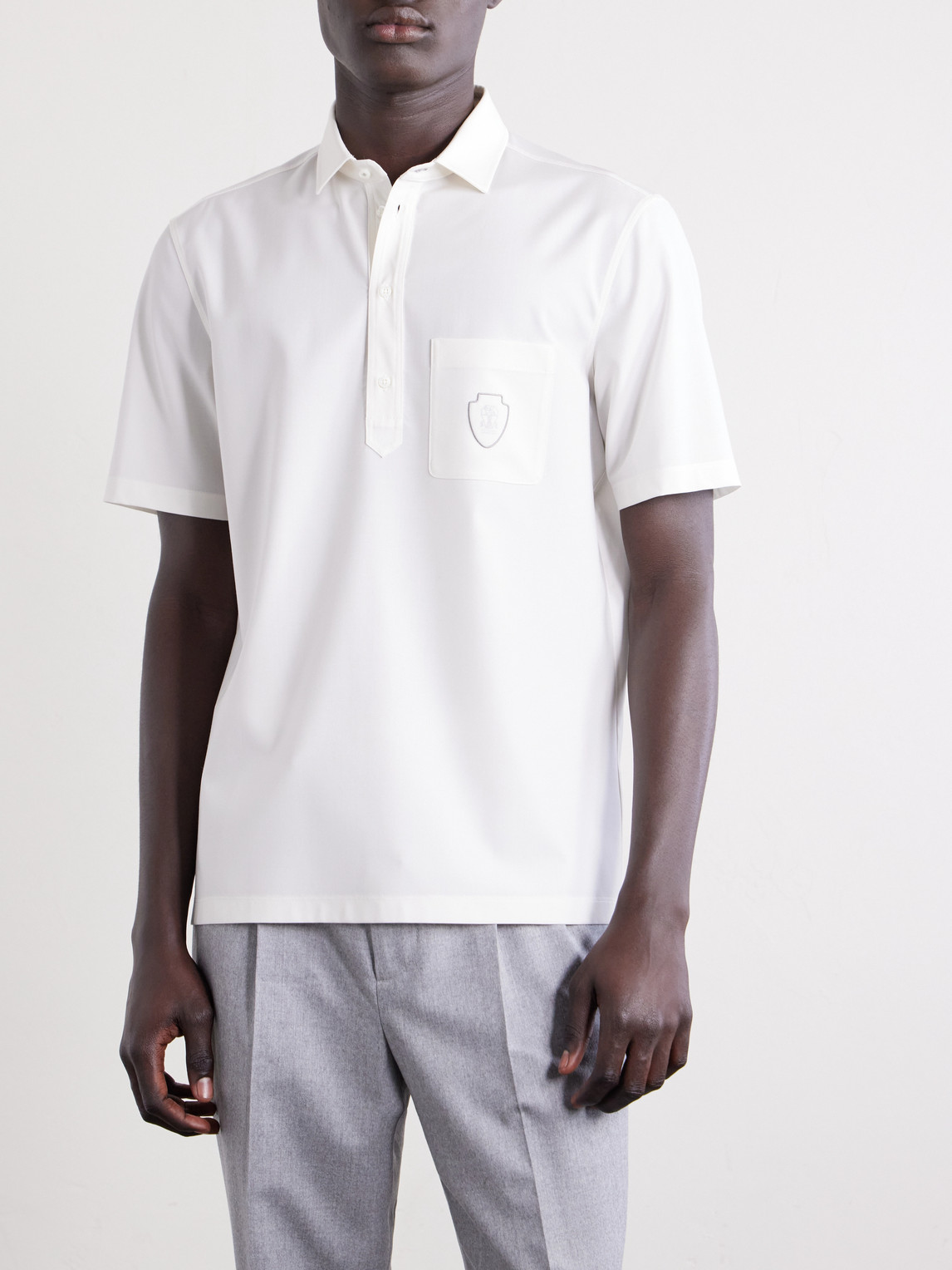 Logo-Appliquéd Polo Shirt