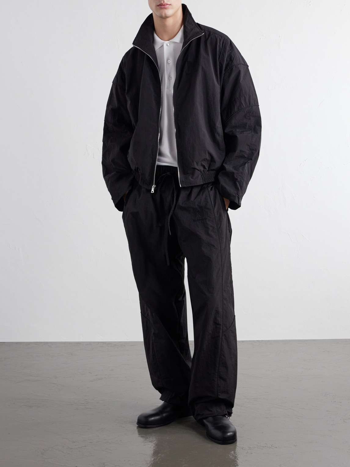 Logo-Appliquéd Straight-Leg Sweatpants