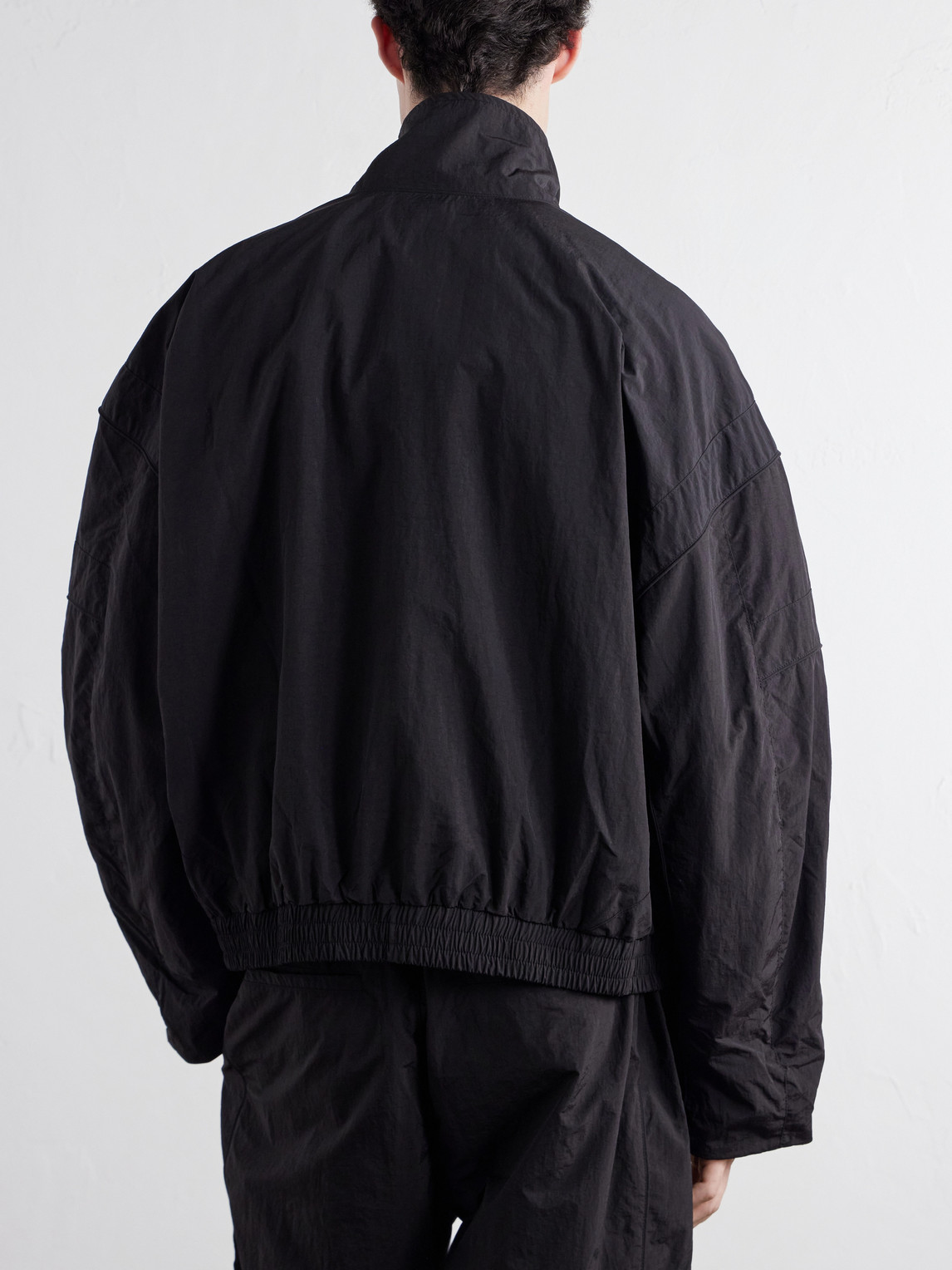 Logo-Embroidered Shell Jacket