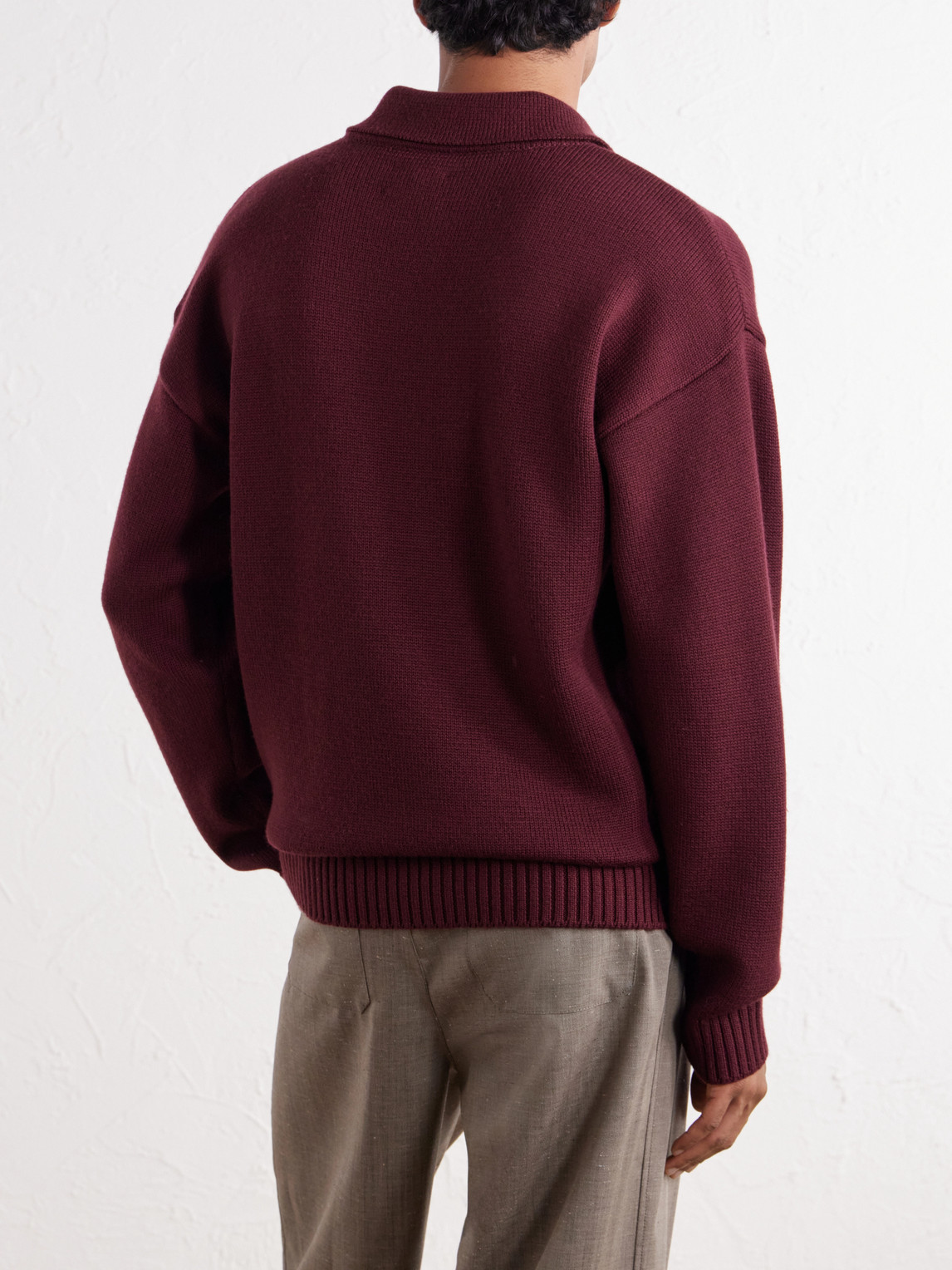 Aimé Leon Dore - Merino Wool Polo Sweater