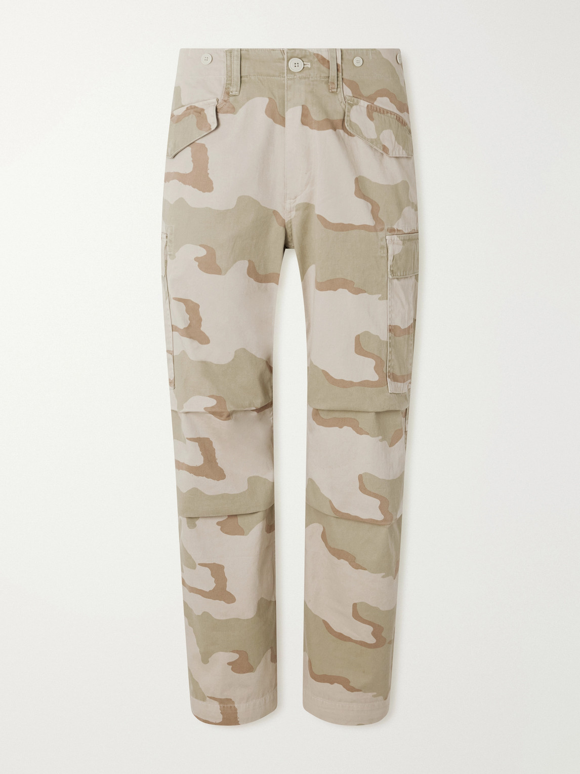 Aimé Leon Dore - Wide-Leg Camouflage-Print Cotton-Twill Cargo Trousers