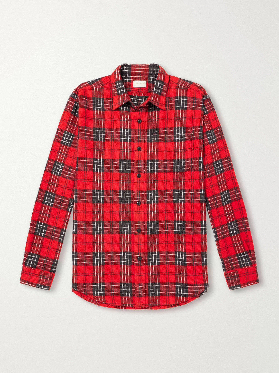 Aimé Leon Dore Checked Cotton-flannel Shirt In Red