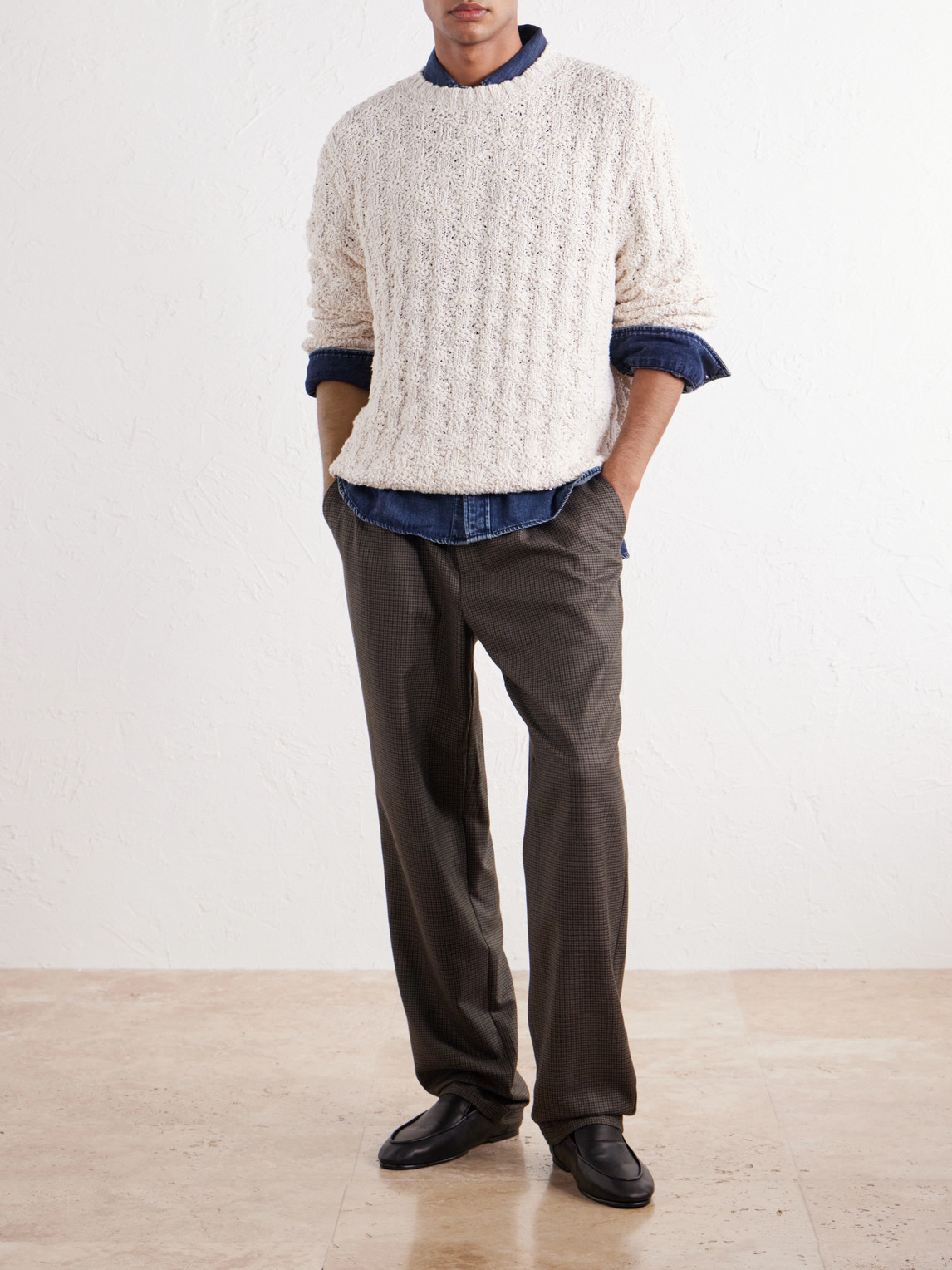 Aimé Leon Dore - Textured Cotton-Blend Sweater