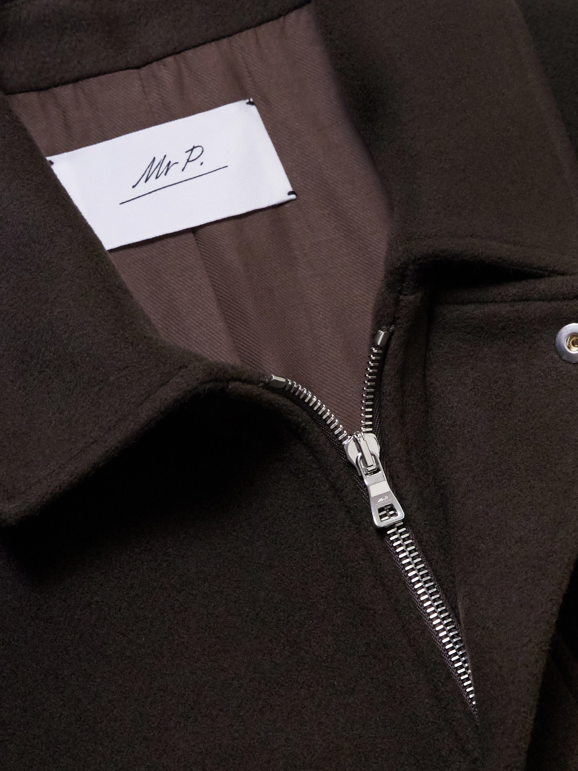 Mr P. - Wool-Felt Blouson Jacket
