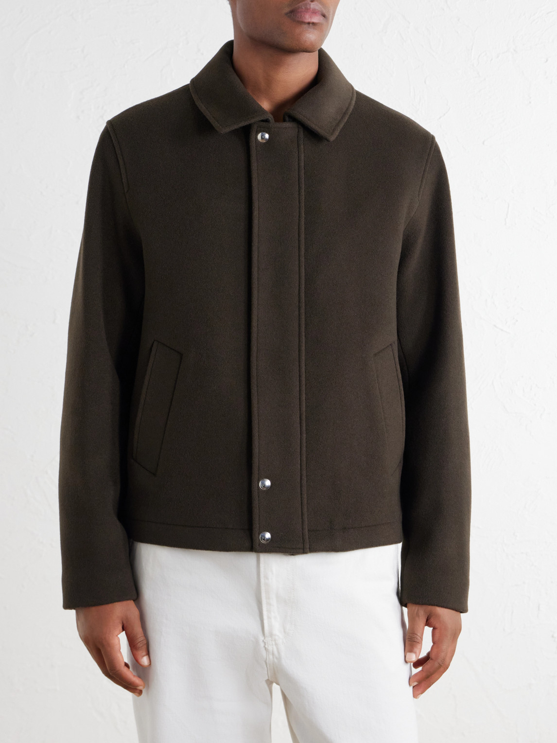 Mr P. - Wool-Felt Blouson Jacket