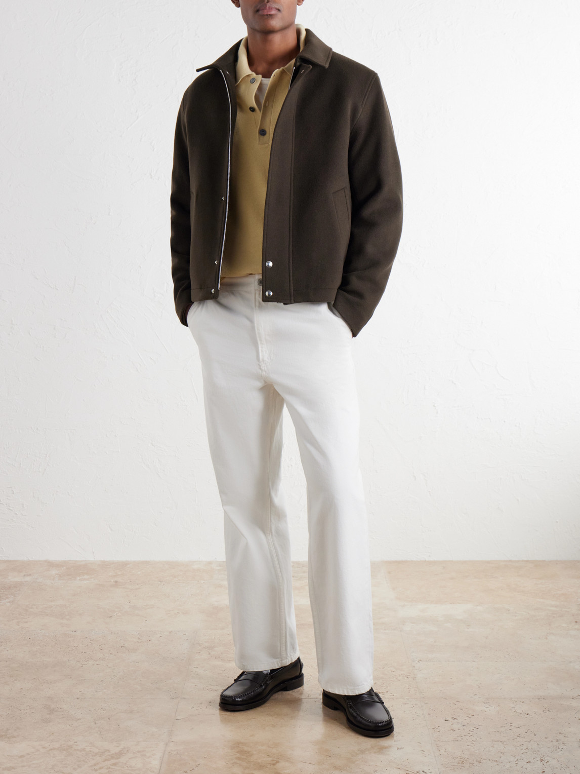 Mr P. - Wool-Felt Blouson Jacket