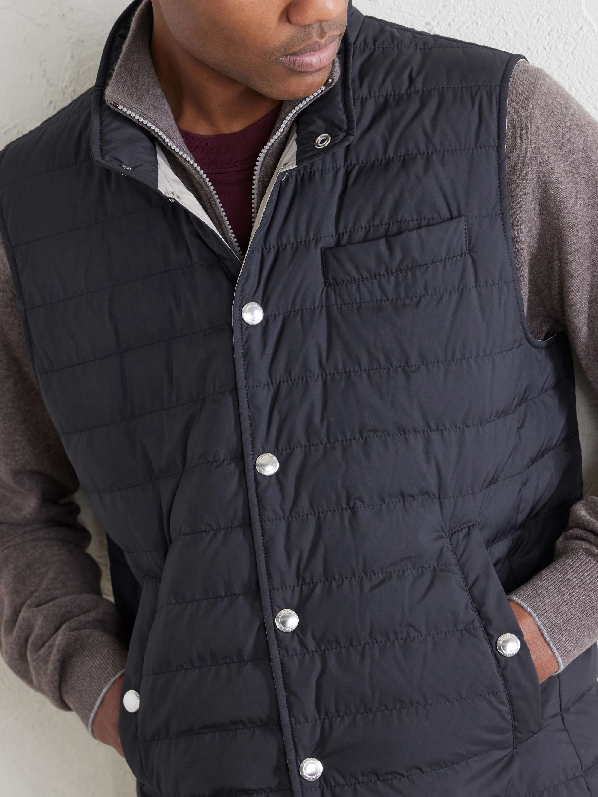 BRUNELLO CUCINELLI Quilted Shell Down Gilet for Men | MR PORTER