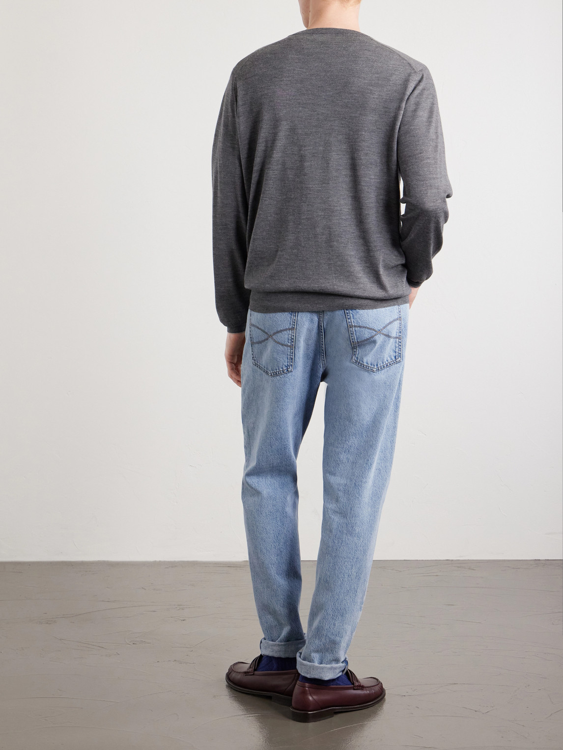 And Cashmere-Blend Sweater