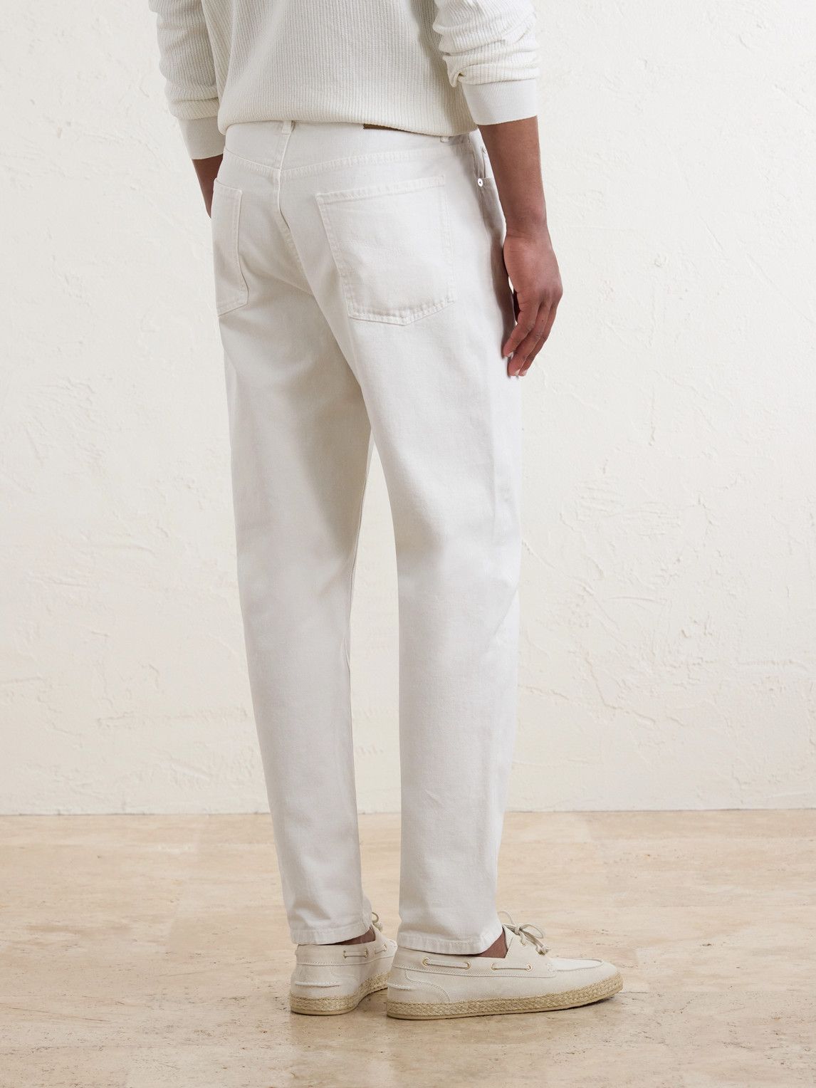 Fit Straight-Leg Logo-Embroidered Jeans Slim