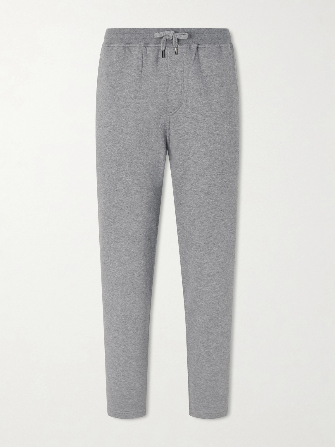 Tapered Cotton, Cashmere And Silk-Blend Jersey Sweatpants