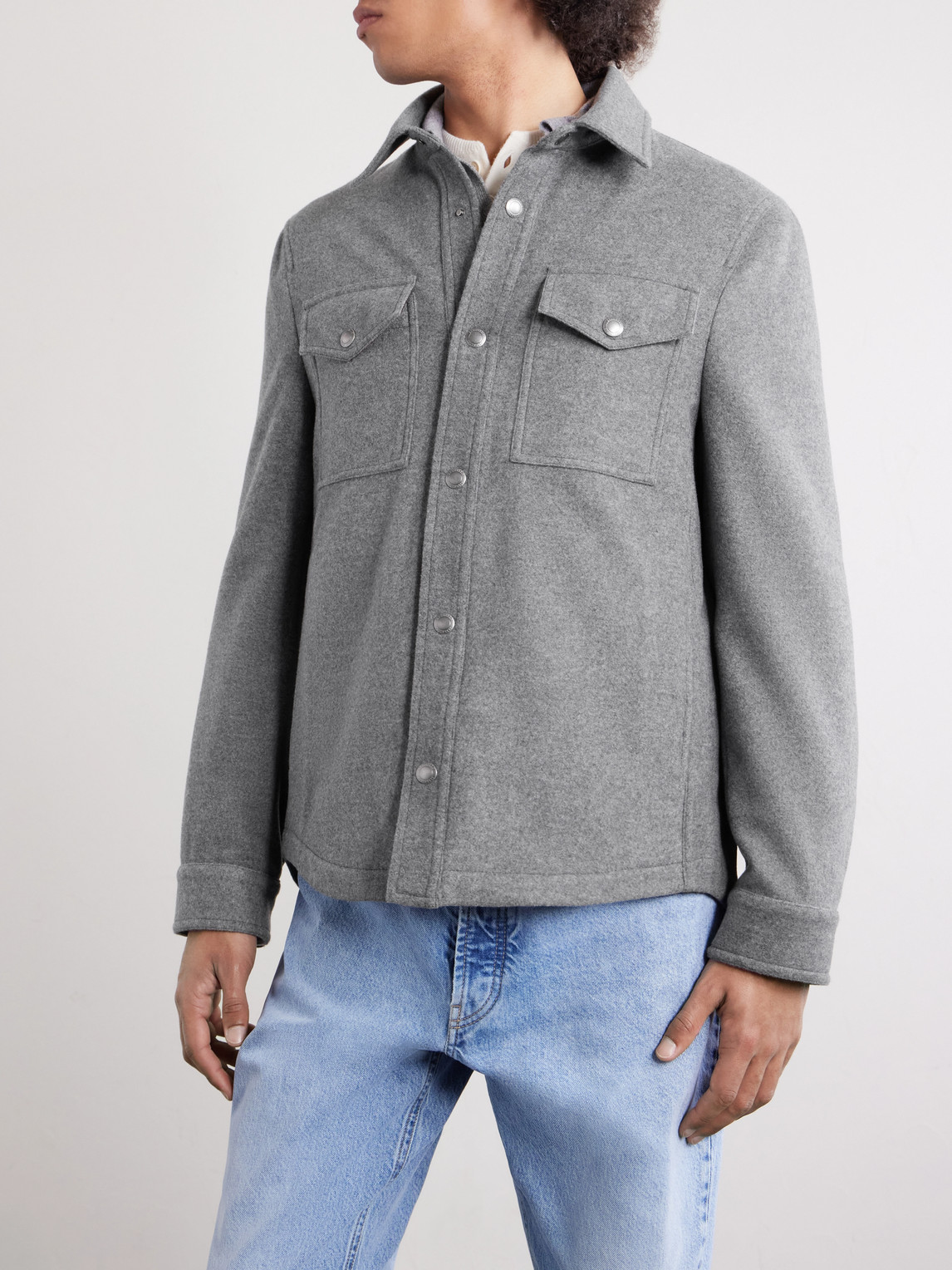 Cashmere Overshirt