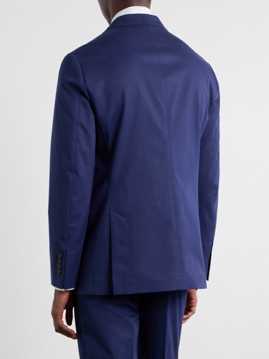 Cotton-Blend Suit Jacket