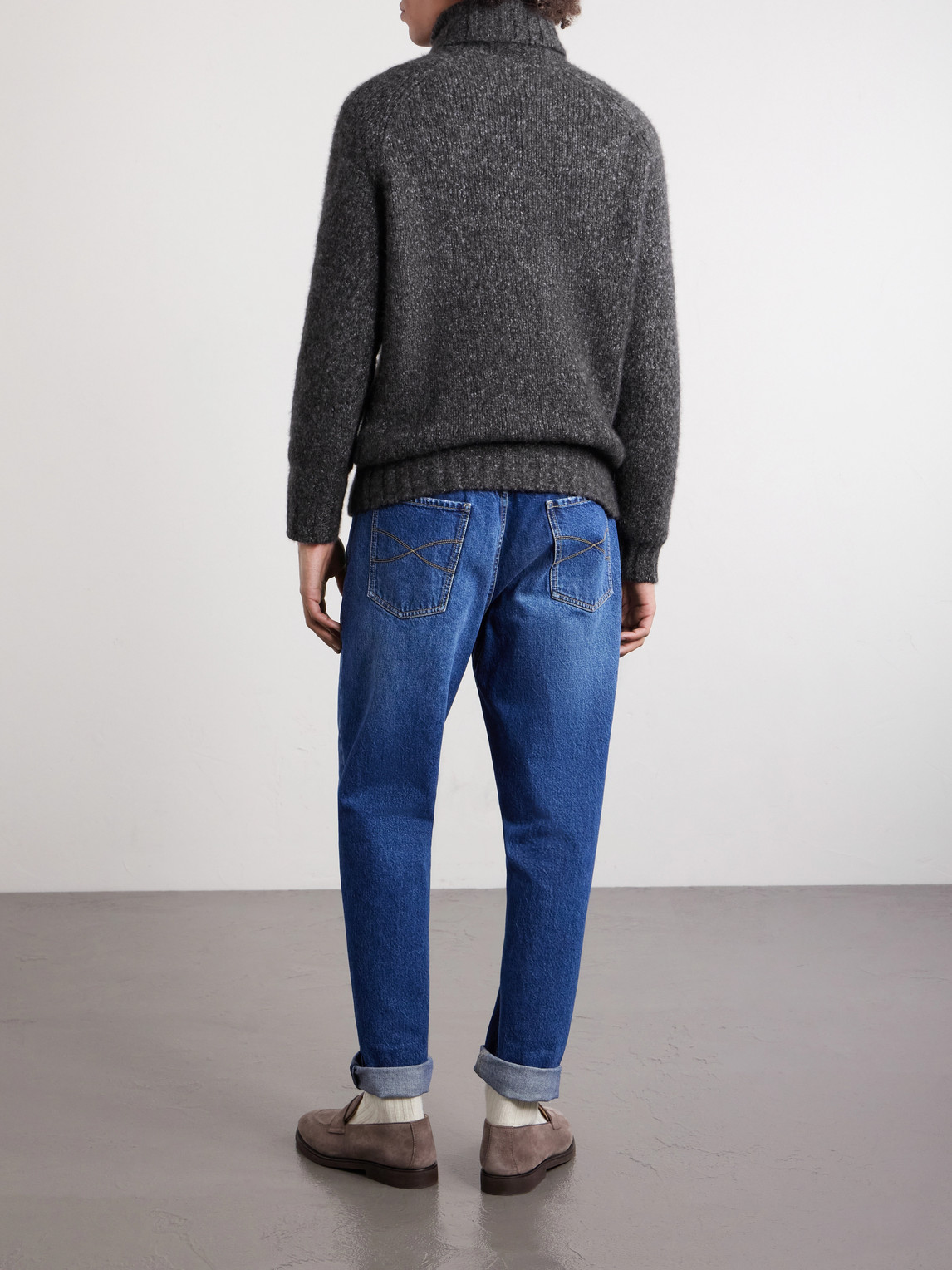 Cashmere And Silk-Blend Rollneck Sweater