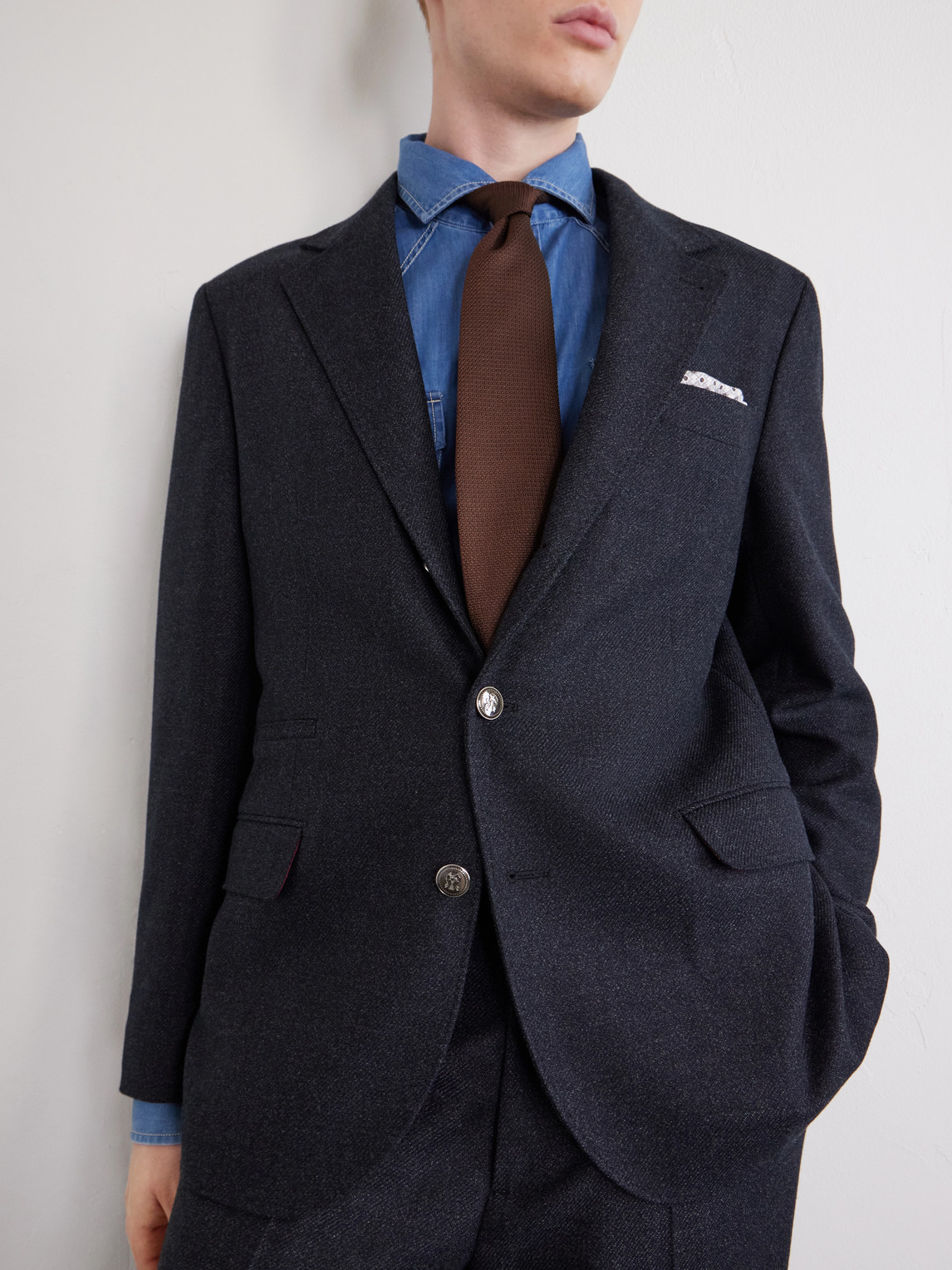 Virgin Wool Suit Jacket