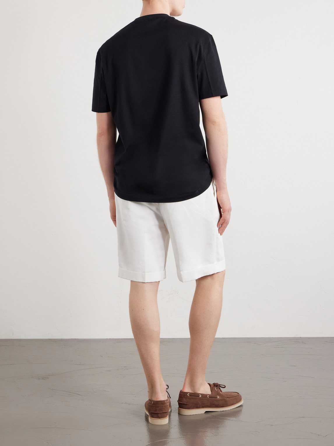 Slim-Fit Cotton-Jersey T-Shirt