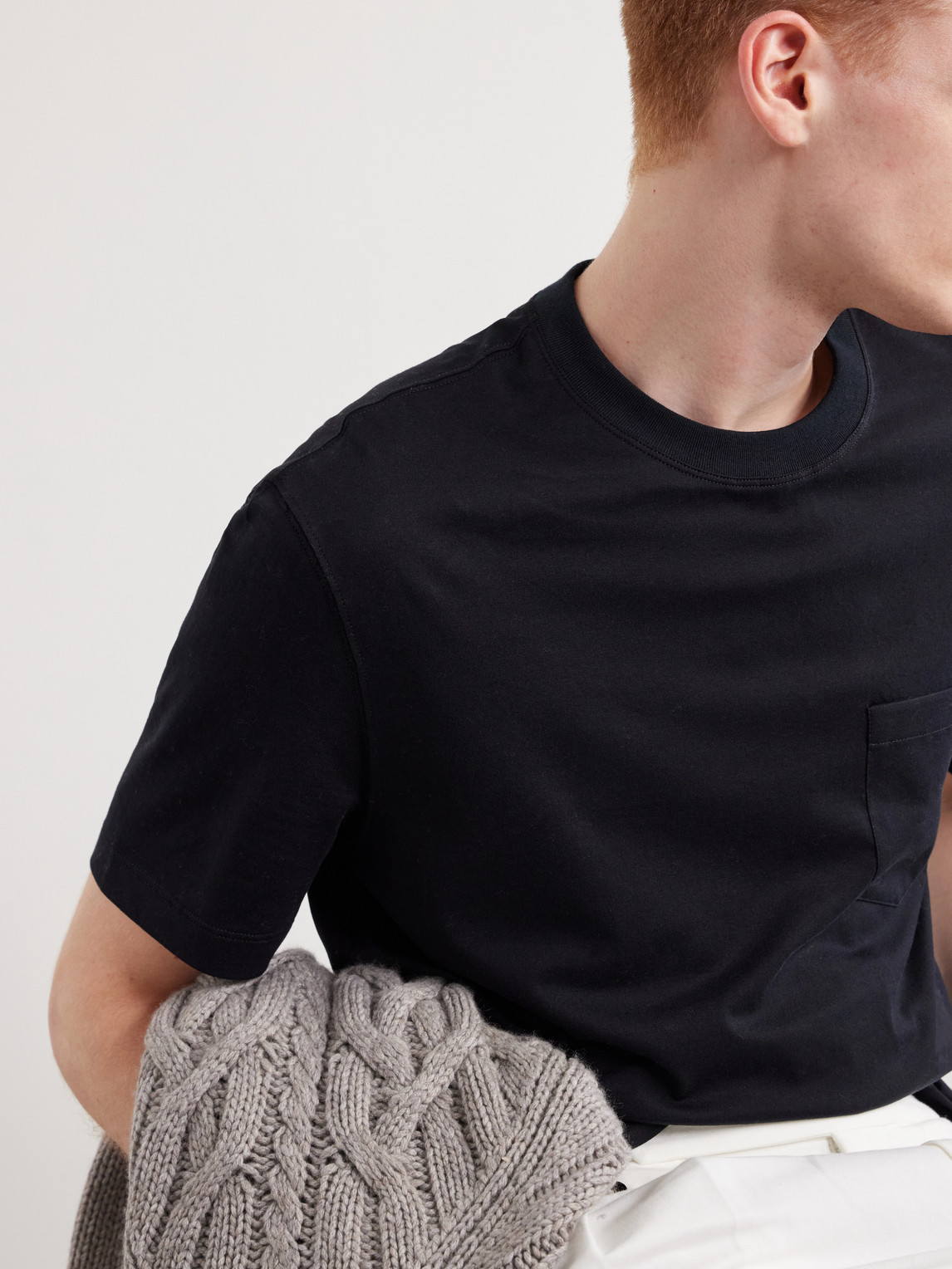 Slim-Fit Cotton-Jersey T-Shirt