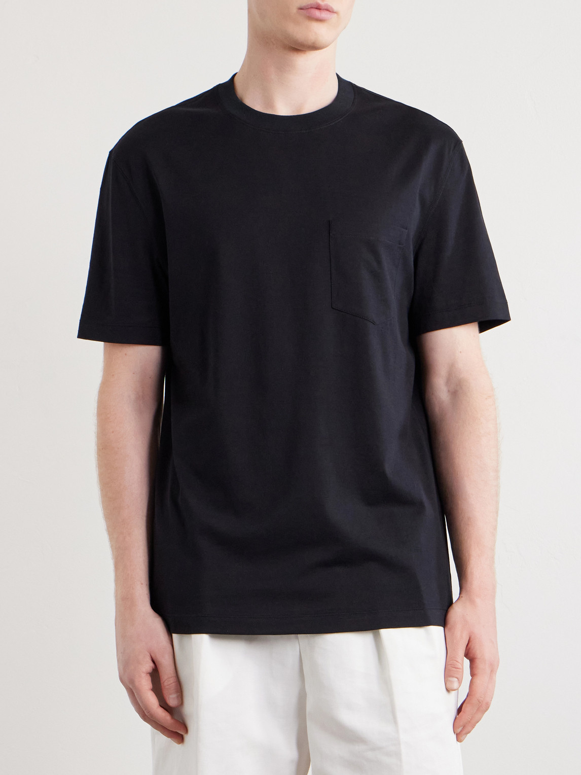 Slim-Fit Cotton-Jersey T-Shirt
