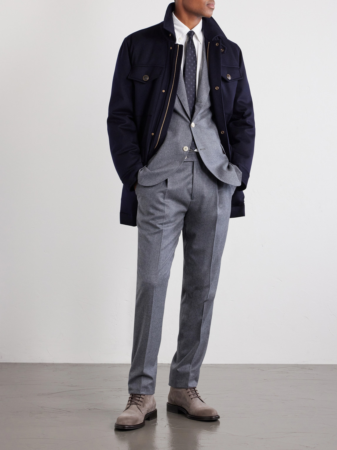 Virgin Wool Suit Jacket