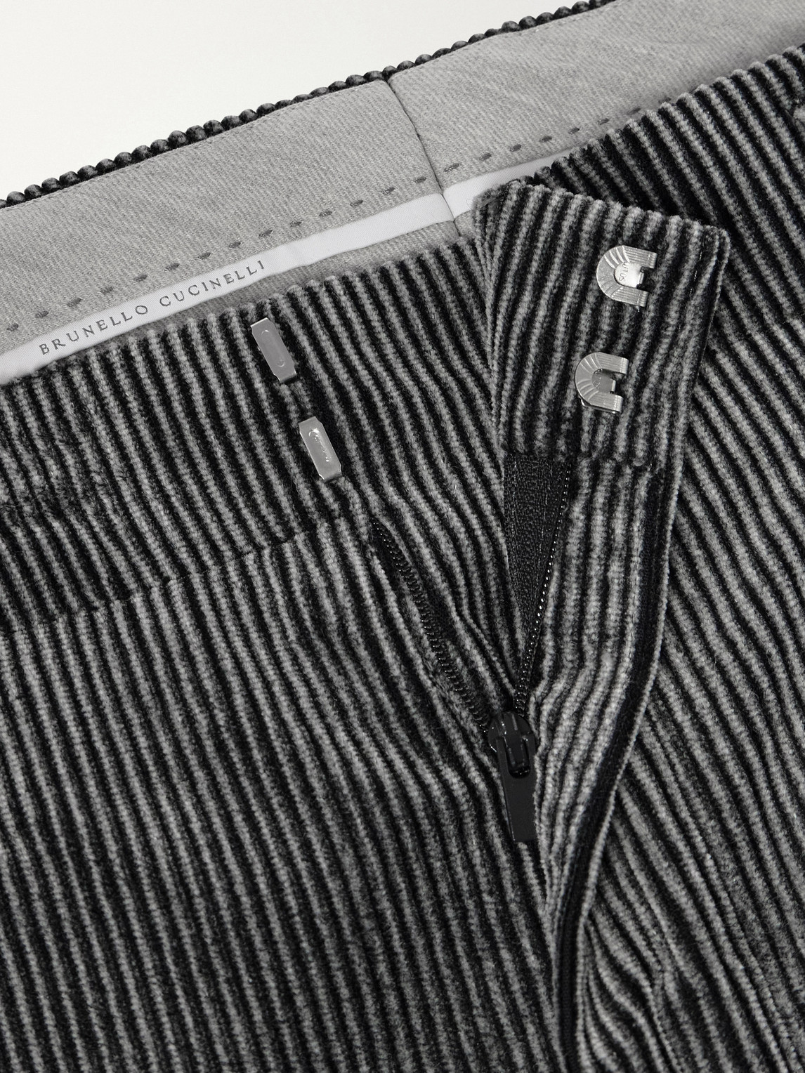 Straight-Leg Cotton- Corduroy