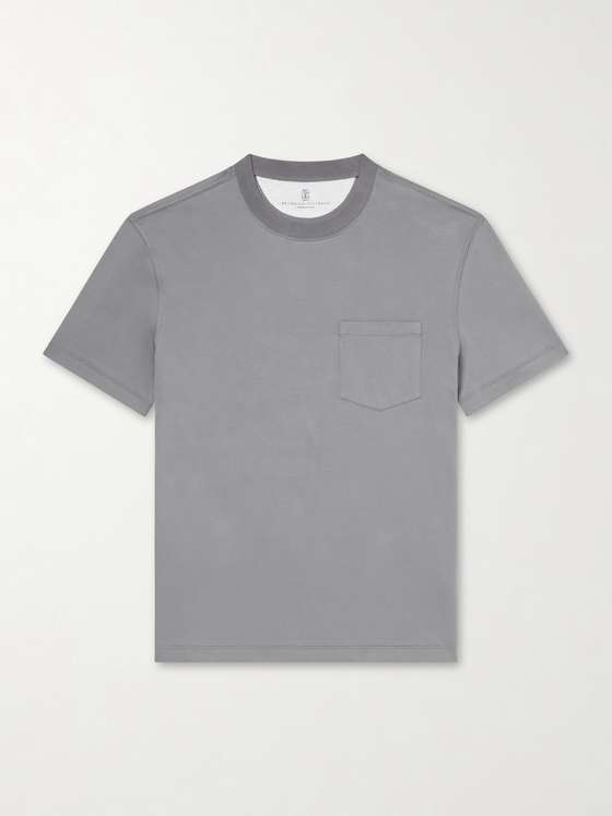 Brunellocucinelli Cotton-Jersey T-Shirt