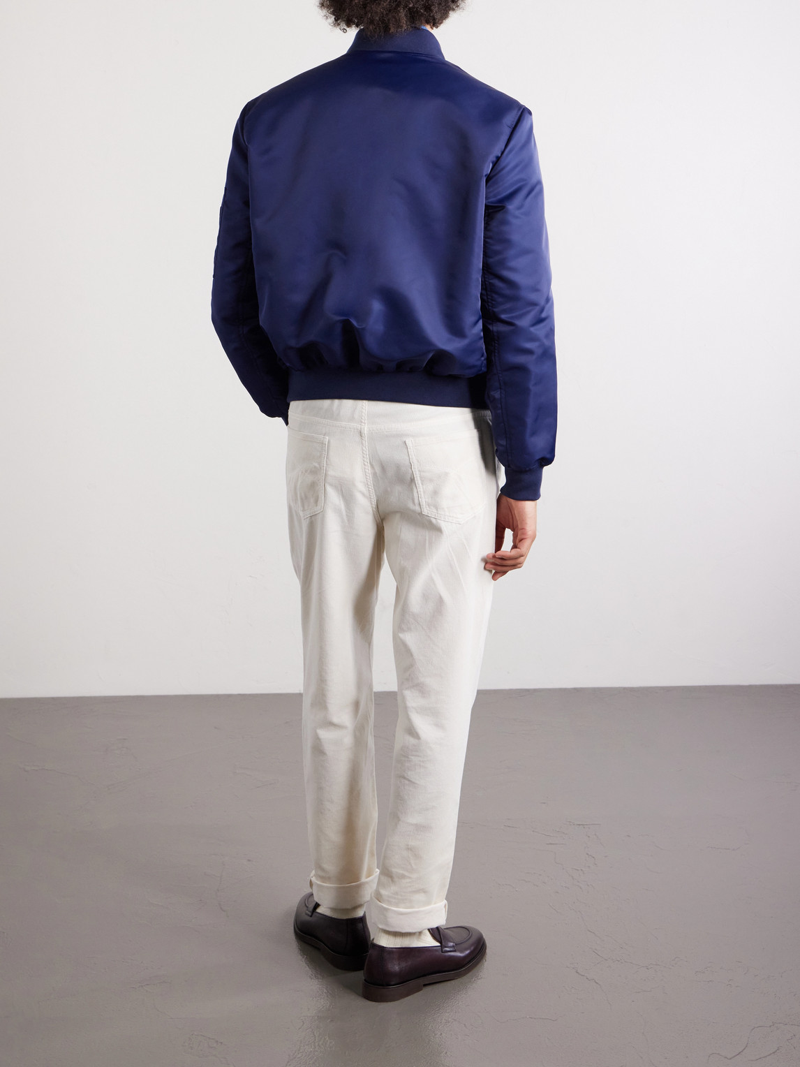 Padded Shell Bomber Jacket