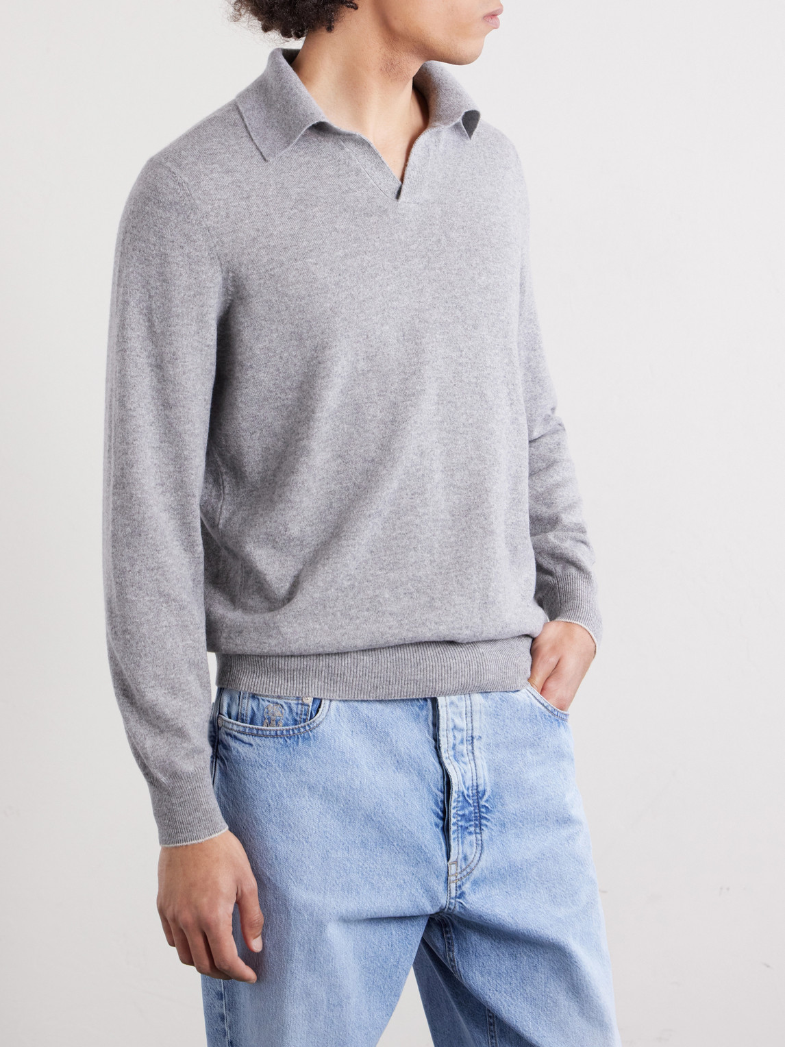 Cashmere Polo Shirt