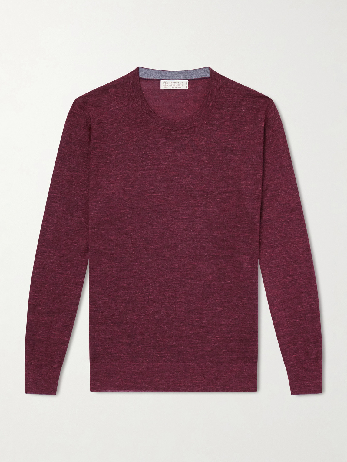 Brunello Cucinelli Cashmere, Silk and Linen-Blend Sweater - Men