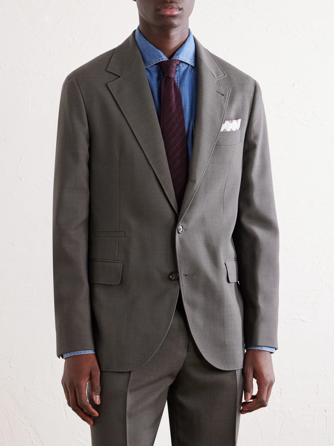 Virgin Wool Suit Jacket