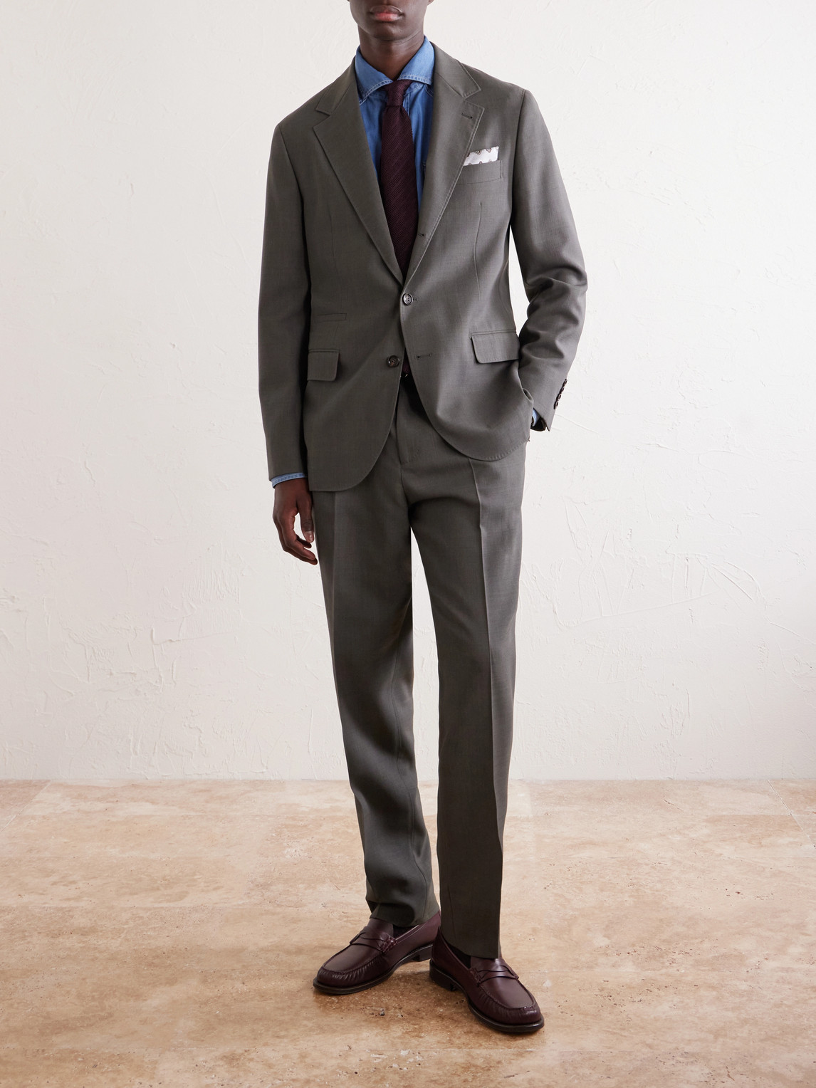 Virgin Wool Suit Jacket