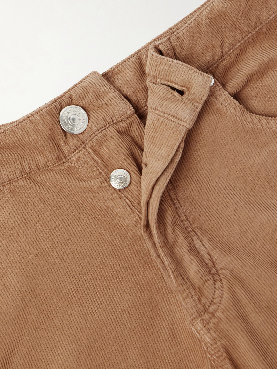 Straight-Leg Cotton- Corduroy