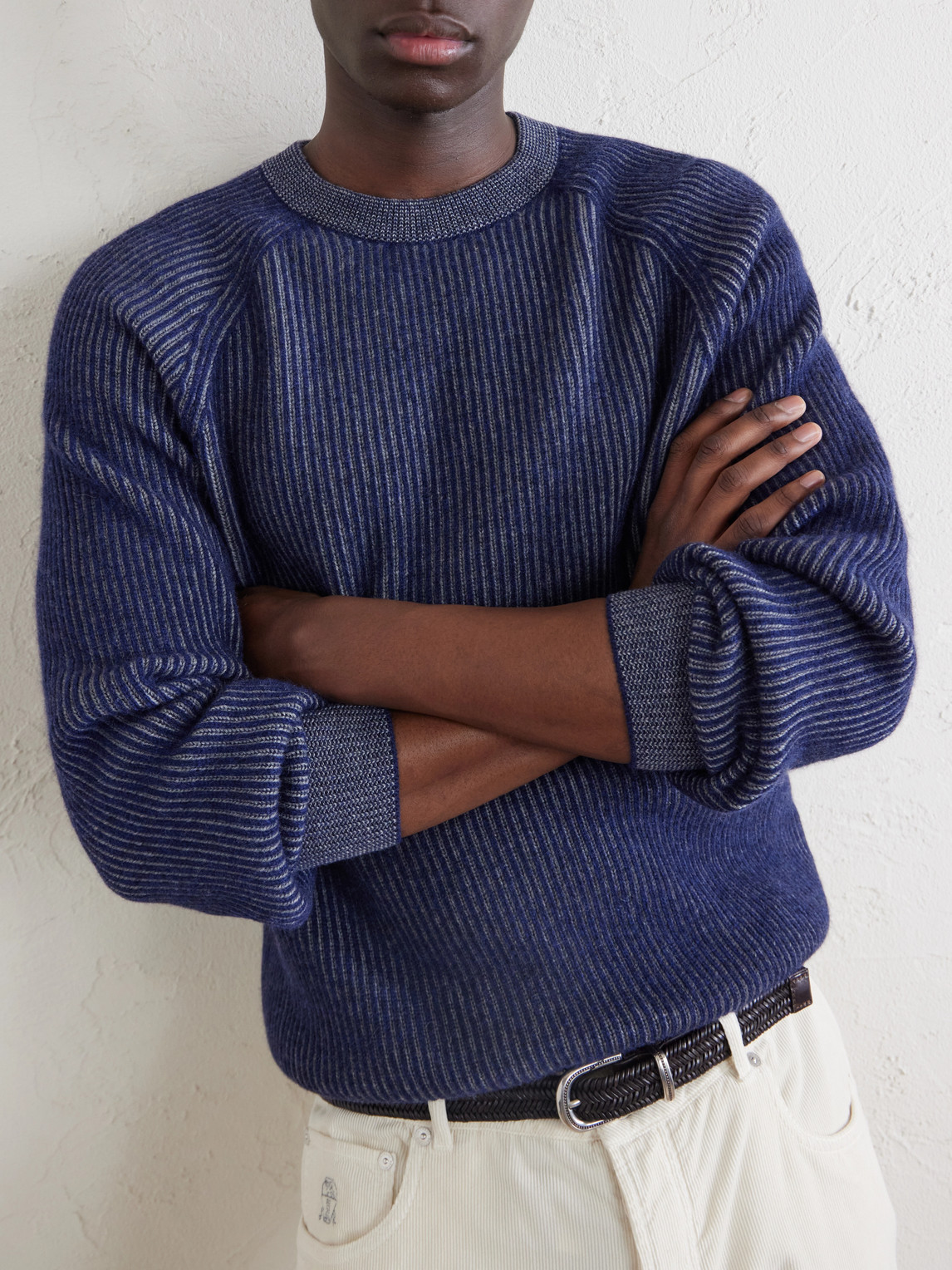 Ribbed Cashmere Sweater