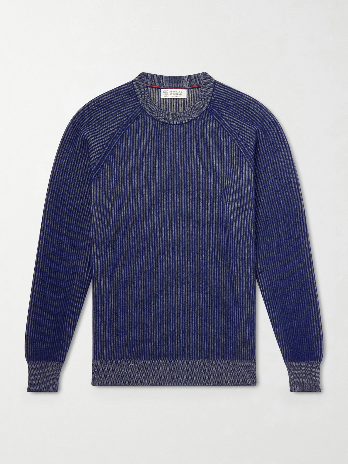 Brunello Cucinelli Ribbed Cashmere Sweater - Men