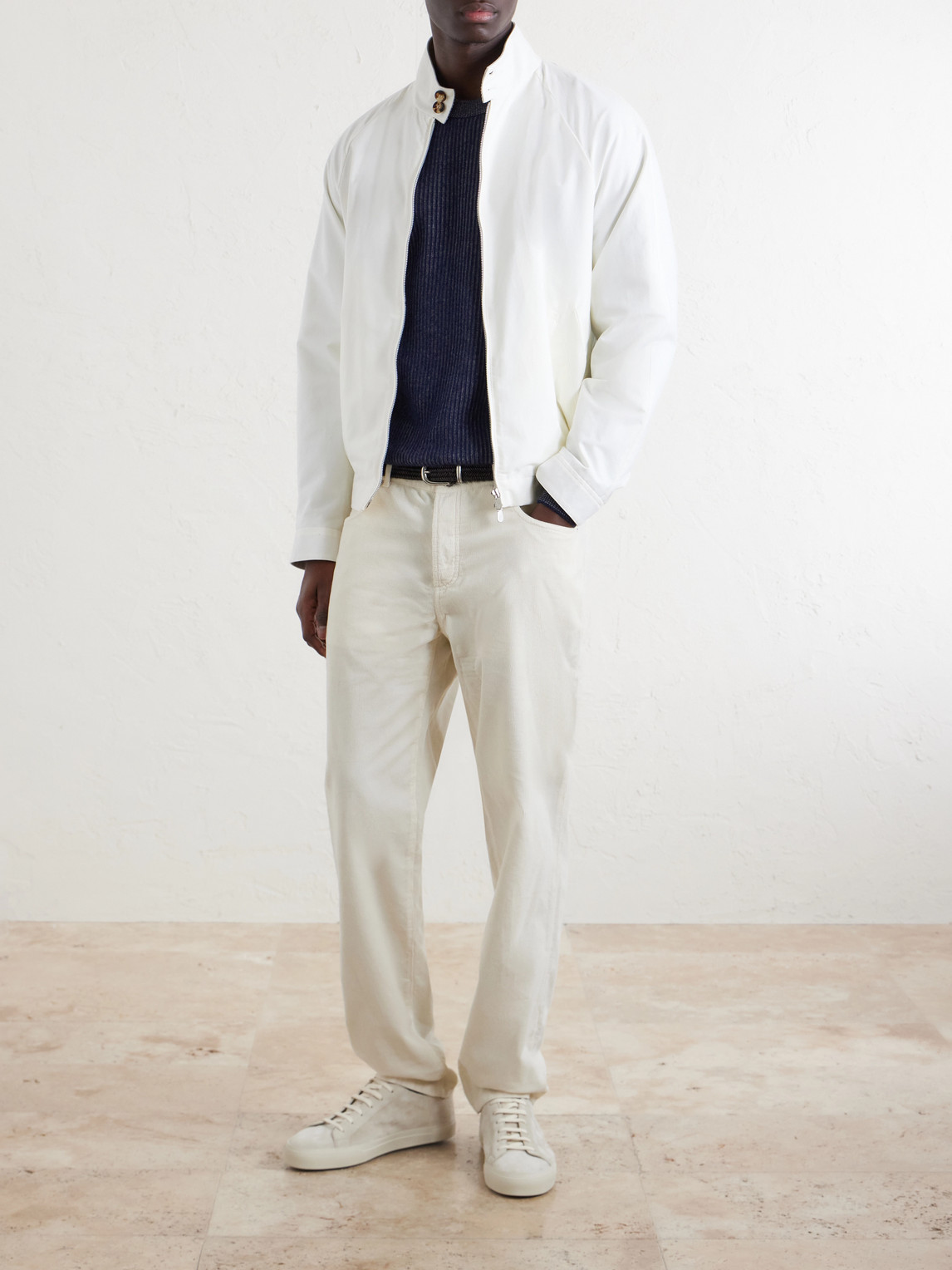 Ribbed Cashmere Sweater