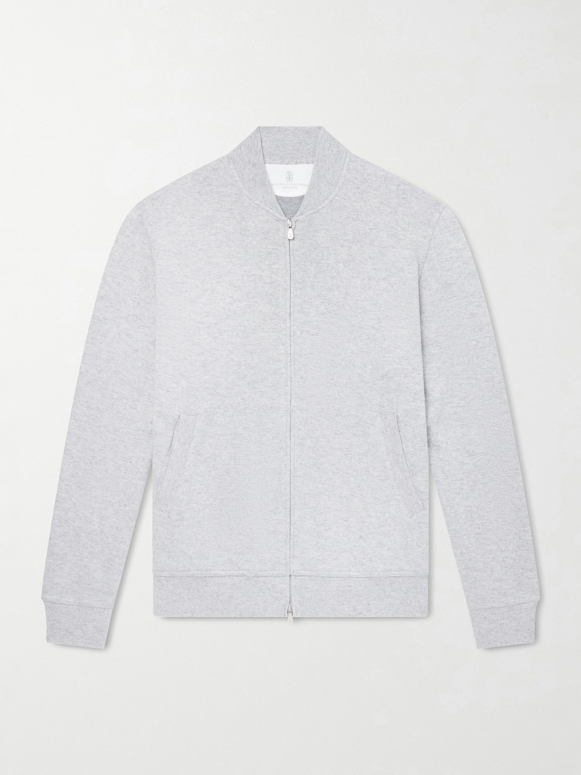 Brunello Cucinelli Cashmere-Blend Zip-Up Sweater - Men