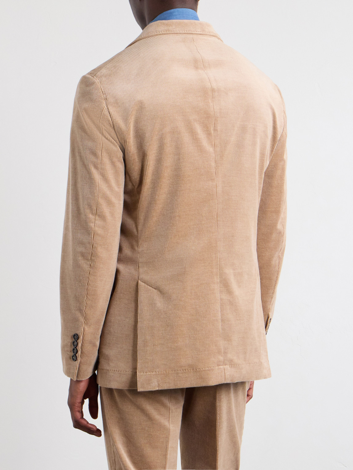 Cotton-Blend Corduroy Suit Jacket