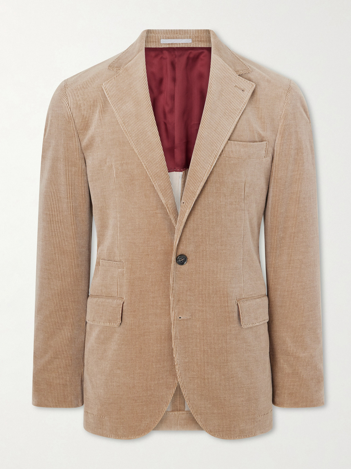 Brunello Cucinelli Cotton-Blend Corduroy Suit Jacket - Men